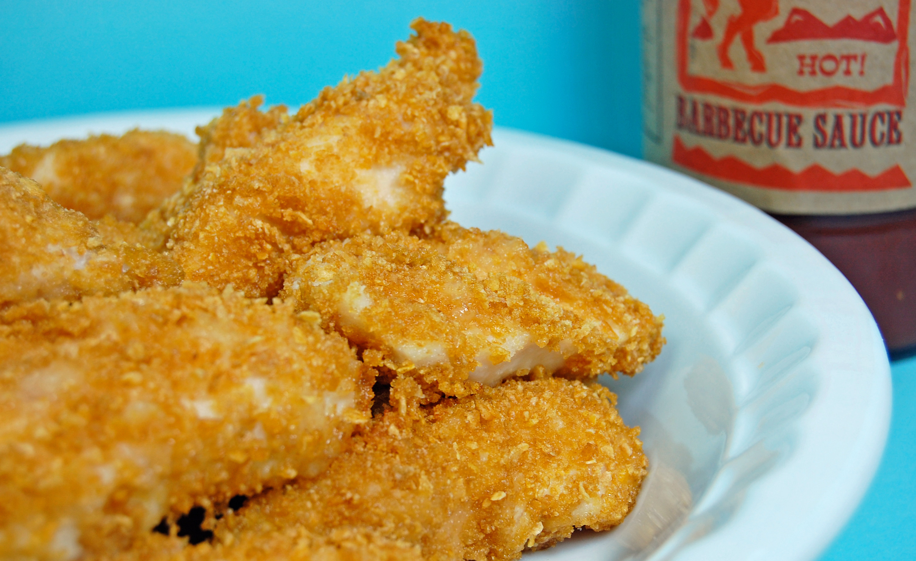 Cornflake Chicken Tenders
 Cornflake Chicken Strips