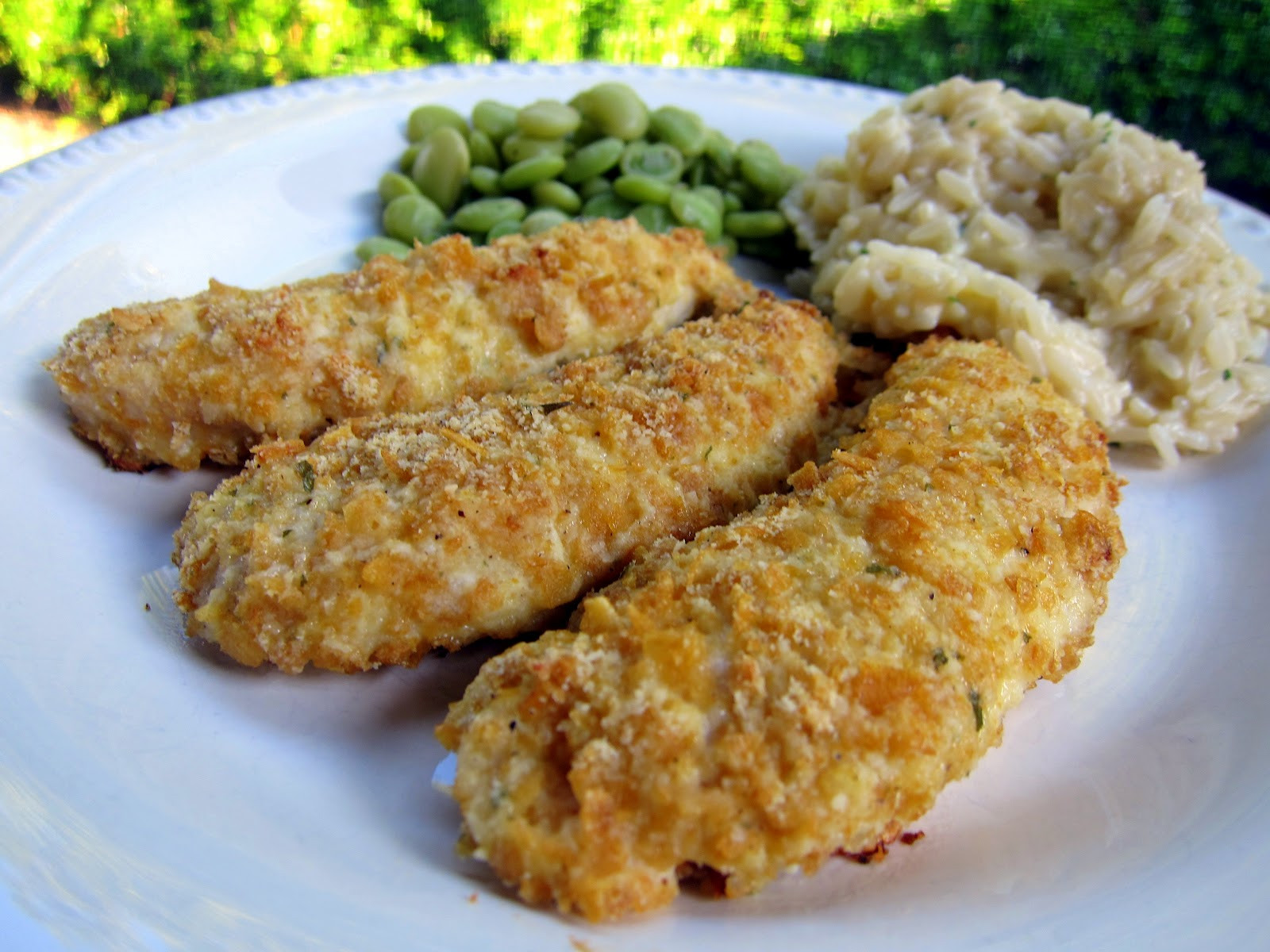 Cornflake Chicken Tenders
 Cornflake Chicken Fingers