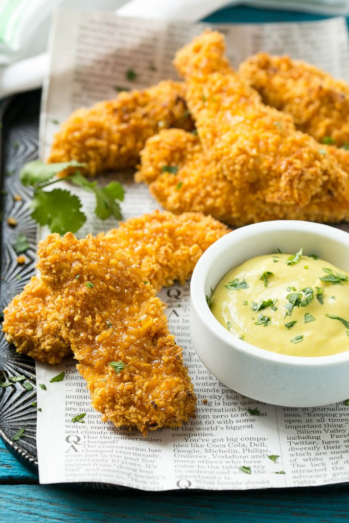 Cornflake Chicken Tenders
 Cornflake Chicken Tenders Dinner at the Zoo