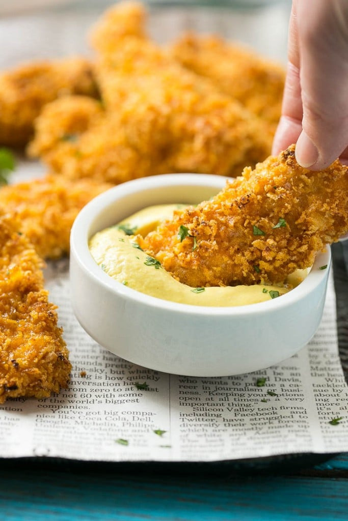 Cornflake Chicken Tenders
 Cornflake Chicken Tenders Dinner at the Zoo