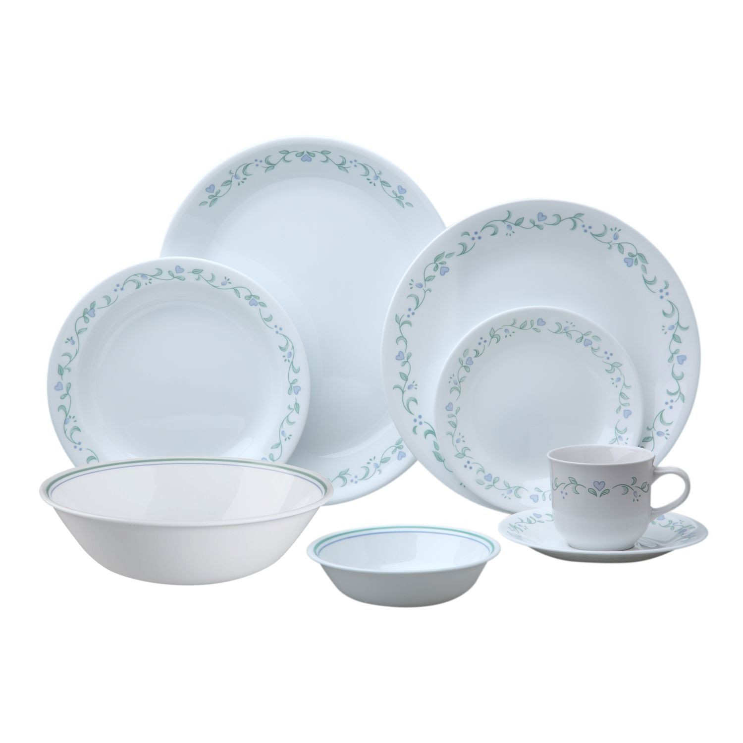 Corningware Dinner Set
 Livingware™ Country Cottage 76 pc Dinnerware Sets