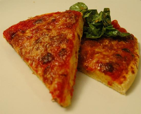 Cornmeal Pizza Crust
 52 Weeks of Baking Four Cheese Pizza with Cornmeal Crust