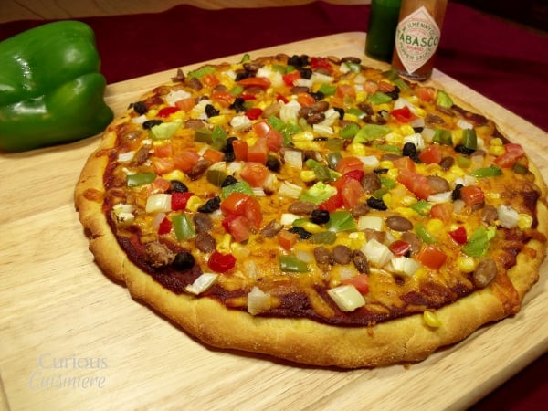 Cornmeal Pizza Crust
 Cornmeal Pizza Crust for Mexican Pizza • Curious Cuisiniere