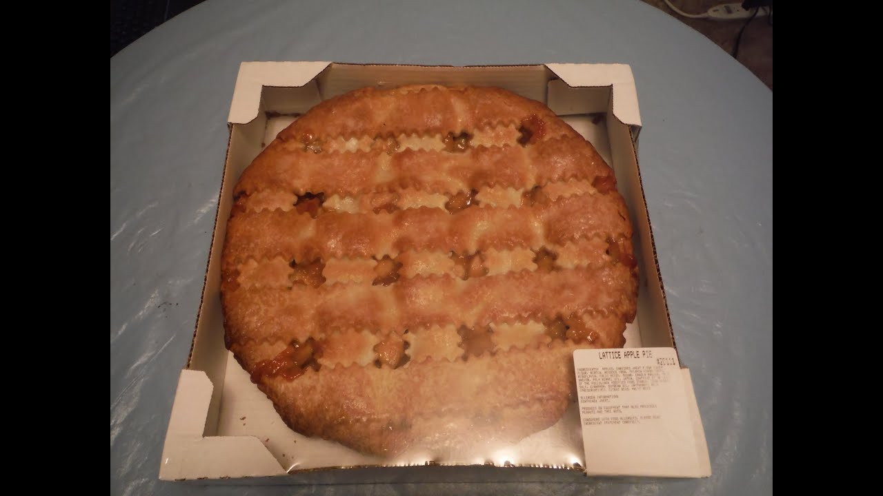 Costco Apple Pie
 Entire container of Costco s Lattice Apple Pie Challenge