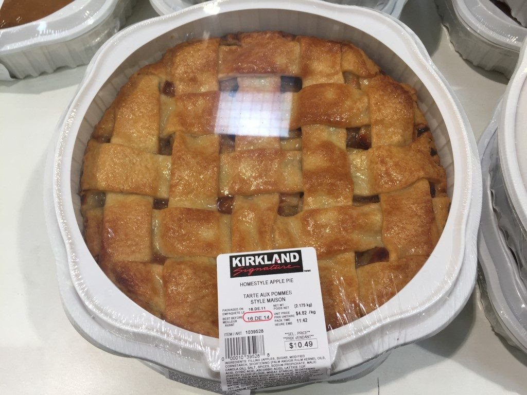 Costco Apple Pie
 Costco West Sales Items for Dec 12 18 for BC Alberta