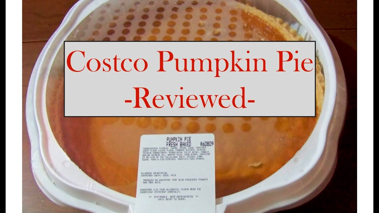 Costco Pumpkin Pie
 Costco Pumpkin Pie Taste Test and Review