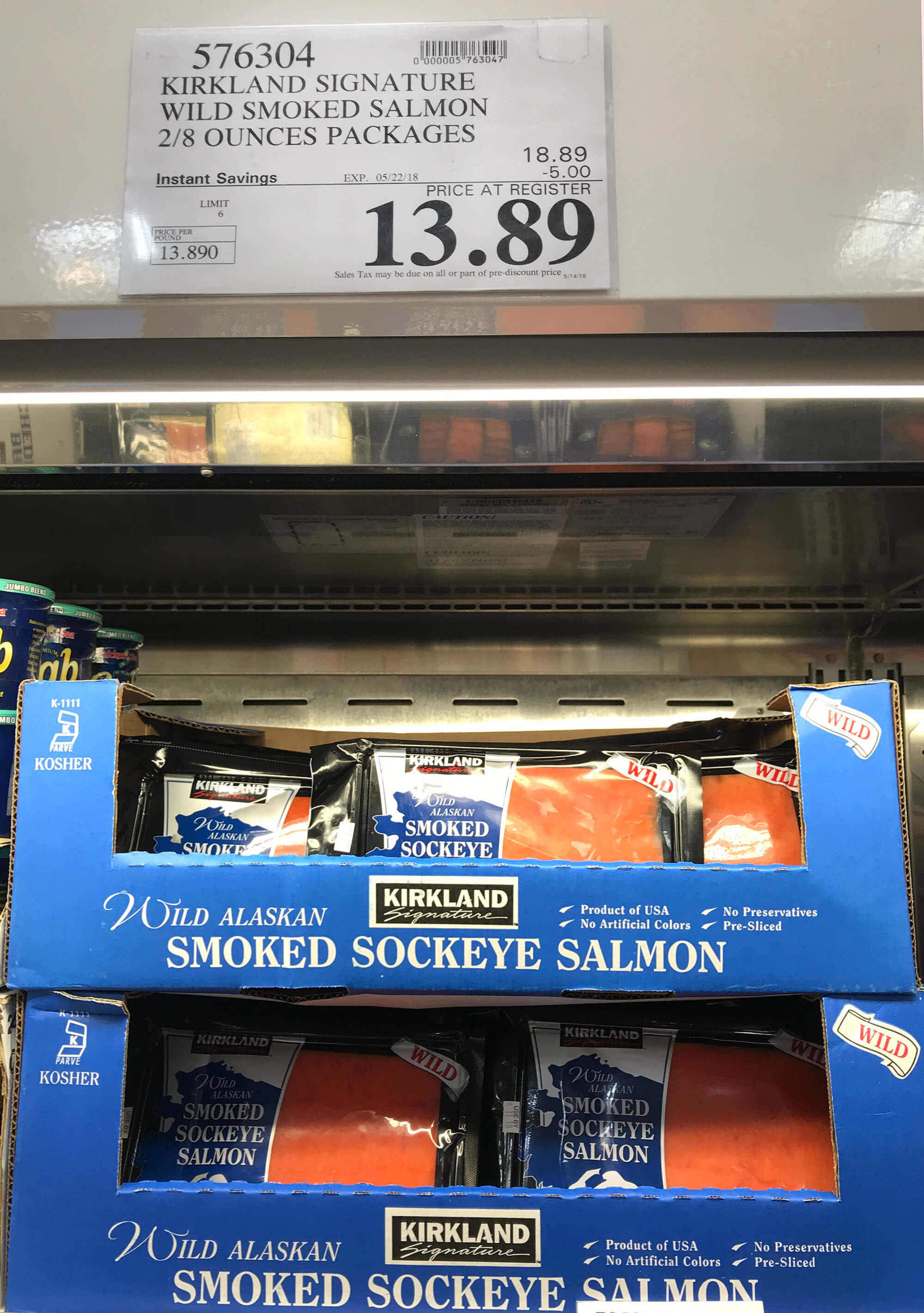 Costco Smoked Salmon
 Costco Hot Deal on Kirkland Signature Wild Sockeye Smoked