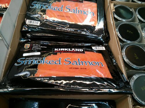 Costco Smoked Salmon
 Kirkland Signature Smoked Salmon