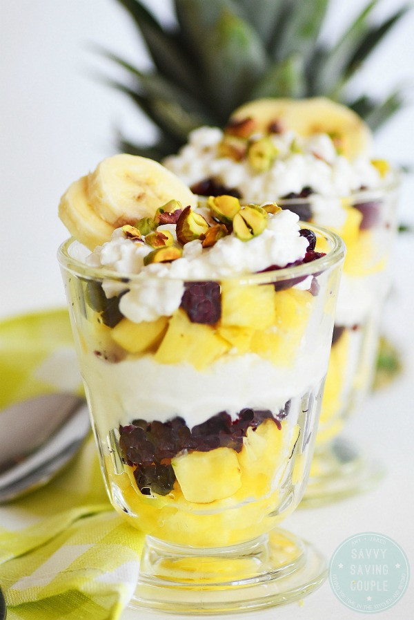 Cottage Cheese Dessert
 Tropical Cottage Cheese Parfait ⋆ Savvy Saving Couple