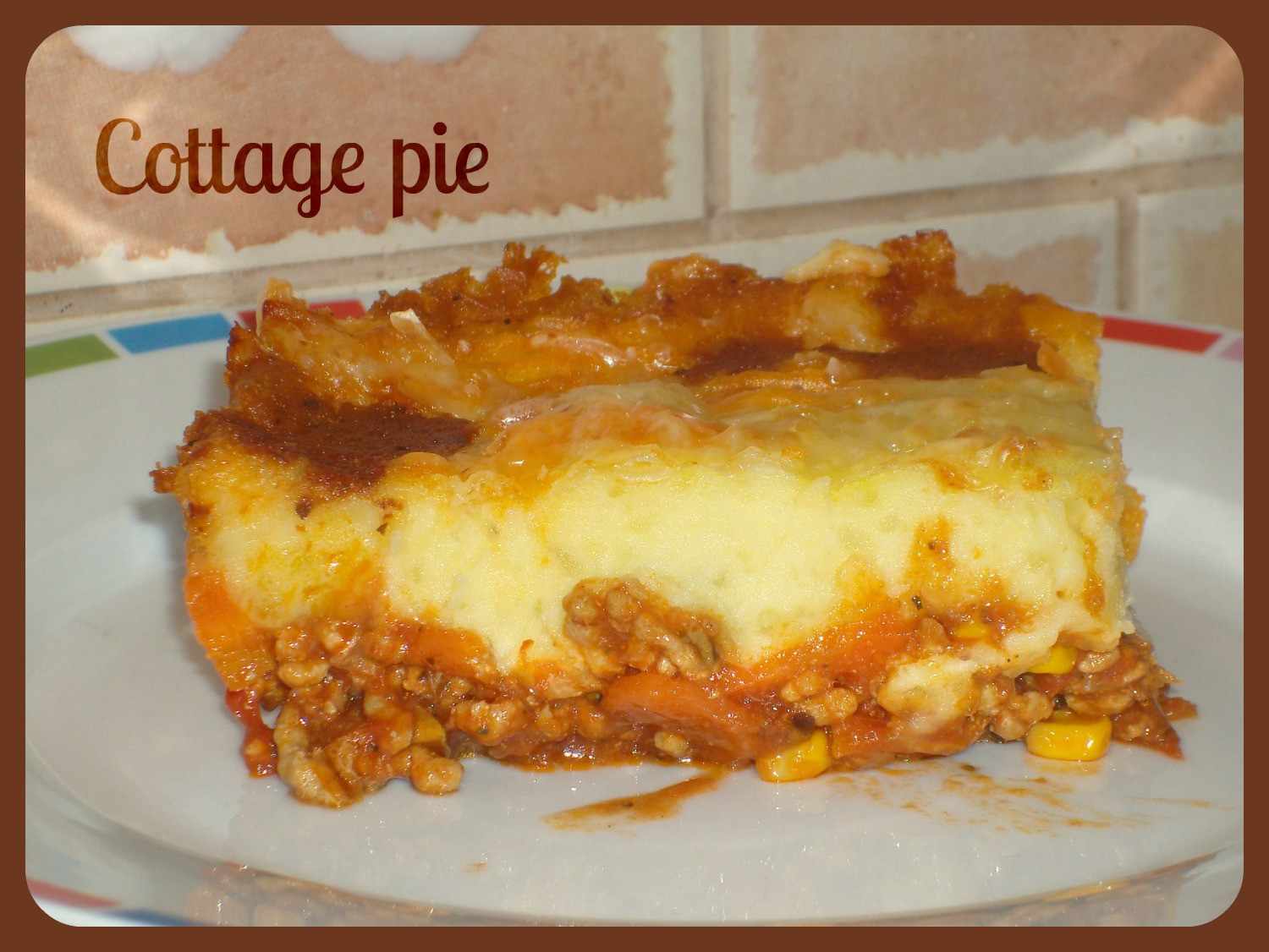 Cottage Pie Vs Shepherd'S Pie
 Hanin svět července 2013