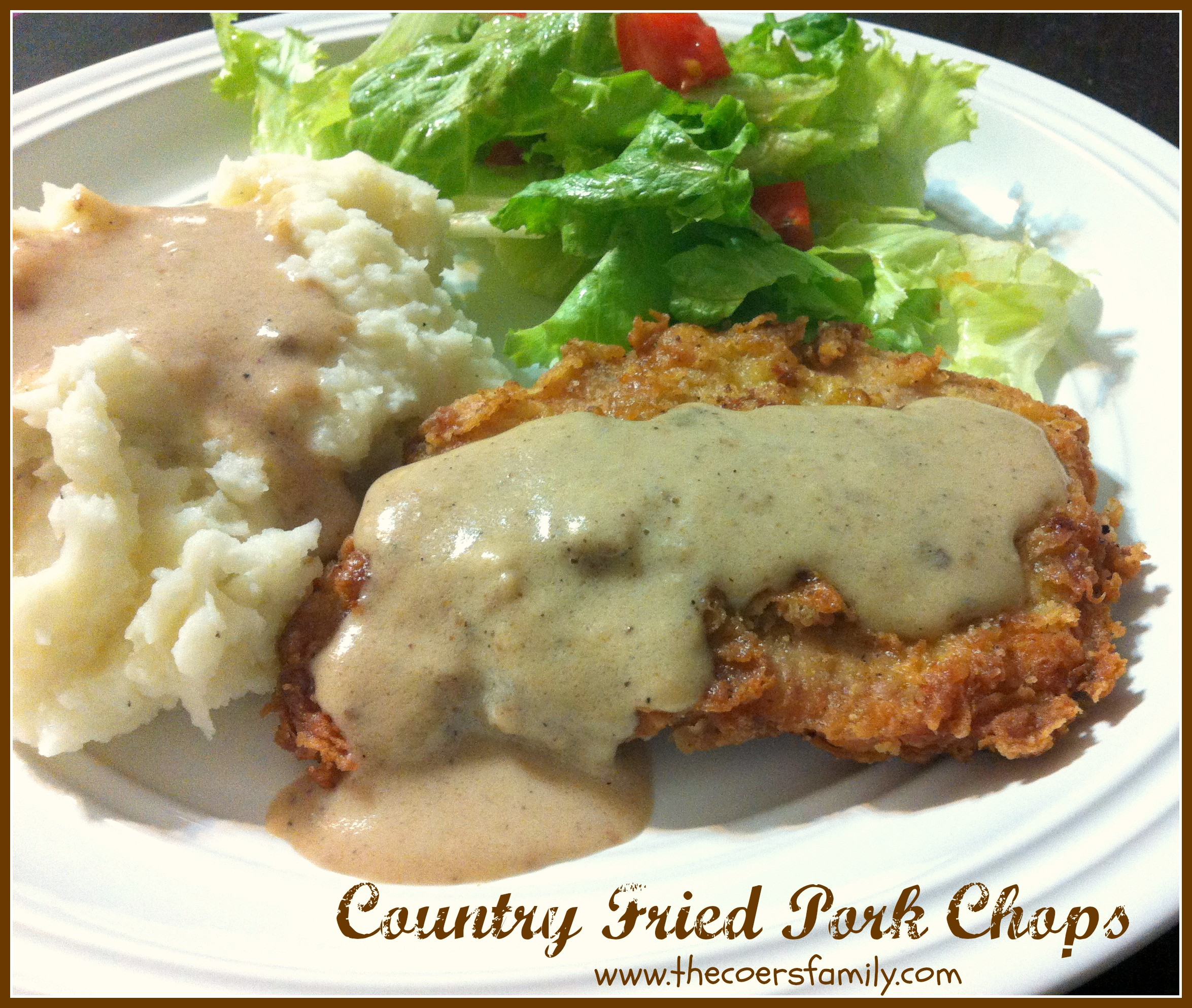 Country Fried Pork Chops
 Country Fried Pork Chops The Coers Family