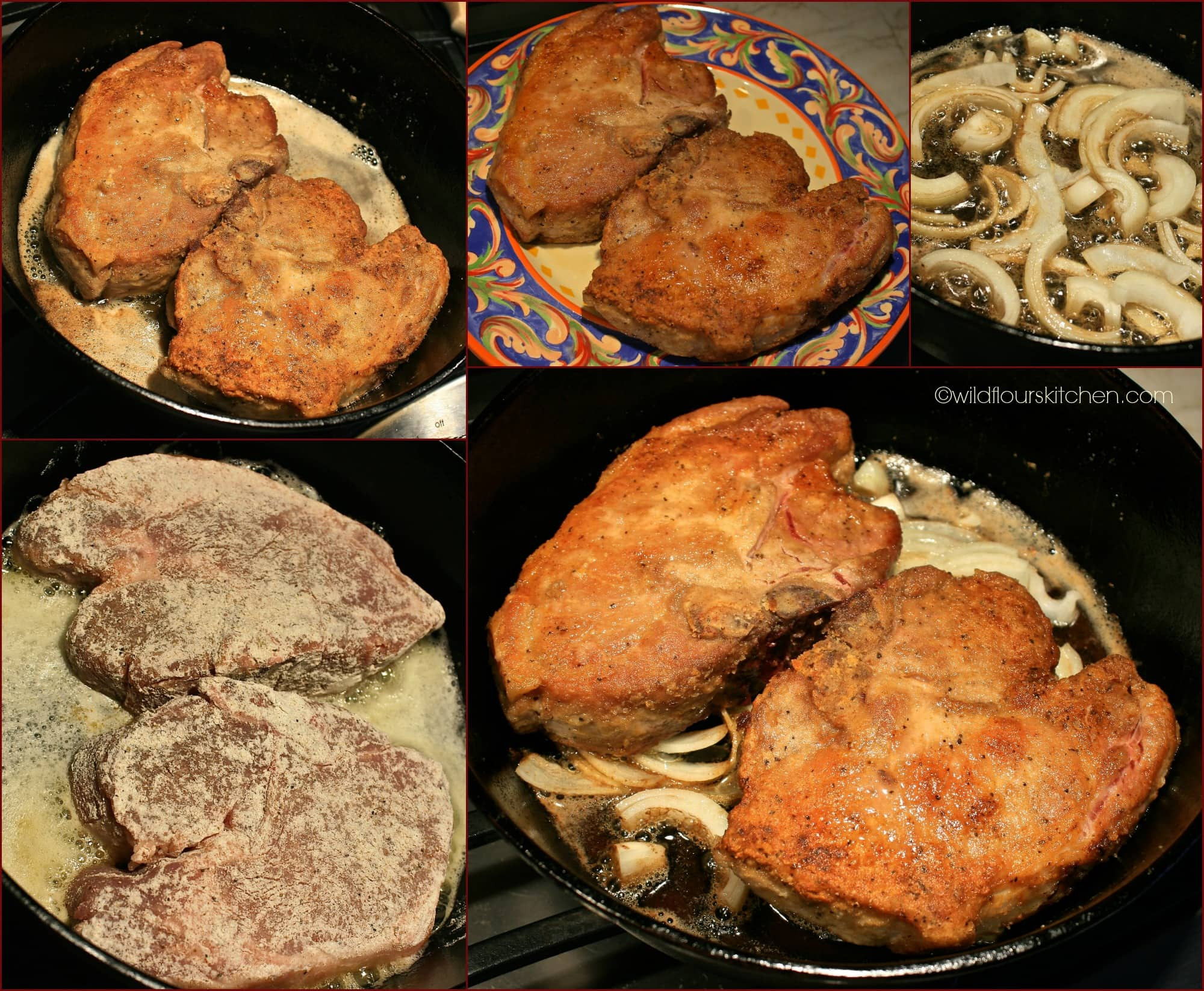 Country Fried Pork Chops
 Southern Fried Pork Chops with Country Gravy Wildflour s