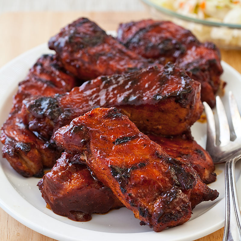 Country Pork Ribs
 Barbecued Country Style Ribs