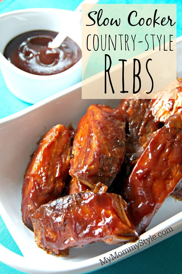 Country Style Pork Ribs Slow Cooker Beer
 15 recipes for delicious crock pot ribs My Mommy Style