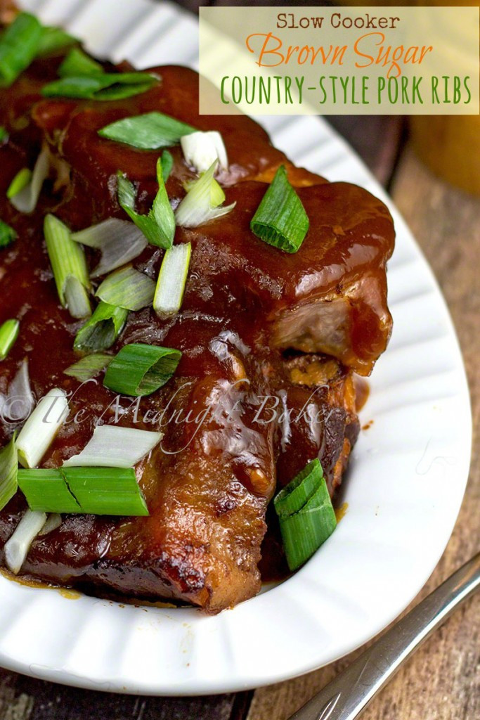 Country Style Pork Ribs Slow Cooker
 Slow Cooker Brown Sugar Country Style Pork Ribs The