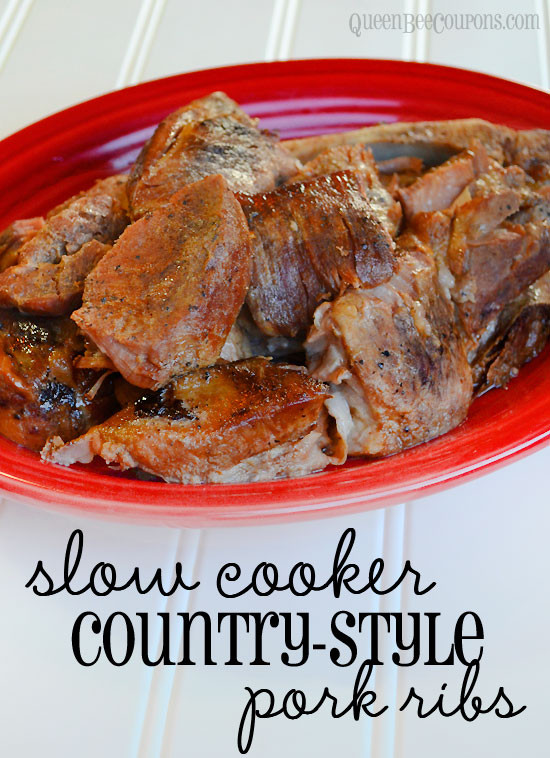 Country Style Pork Ribs Slow Cooker
 Slow cooker crockpot country style pork ribs recipe