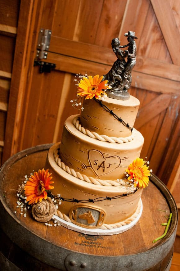 Country Wedding Cakes
 Western Wedding Cakes Cowgirl Magazine