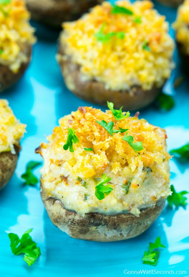 Crab Stuffed Mushroom Recipe
 Crab Stuffed Mushrooms Gonna Want Seconds