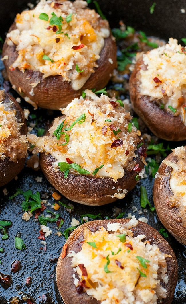 Crab Stuffed Mushroom Recipe
 Crab Stuffed Mushrooms Recipe Peas and Crayons