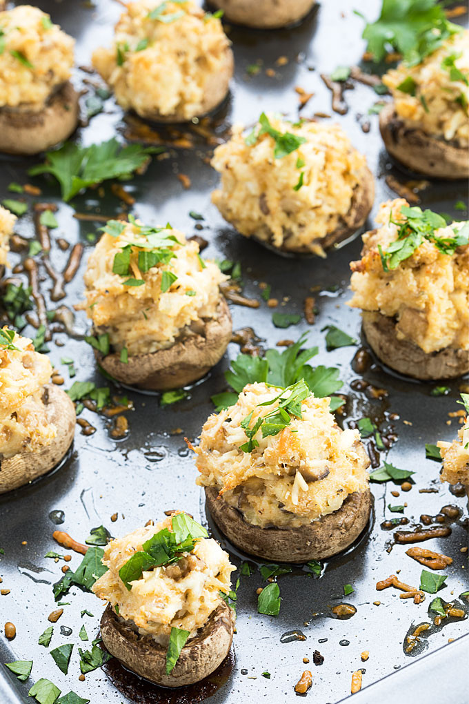 Crab Stuffed Mushroom Recipe
 Crab Stuffed Mushrooms