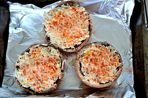 Crab Stuffed Portobello Mushrooms
 Crab Cake Stuffed Portobello Mushrooms Peanut Butter Runner