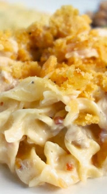 Crack Chicken Casserole
 Cracked Out Chicken Noodle Casserole