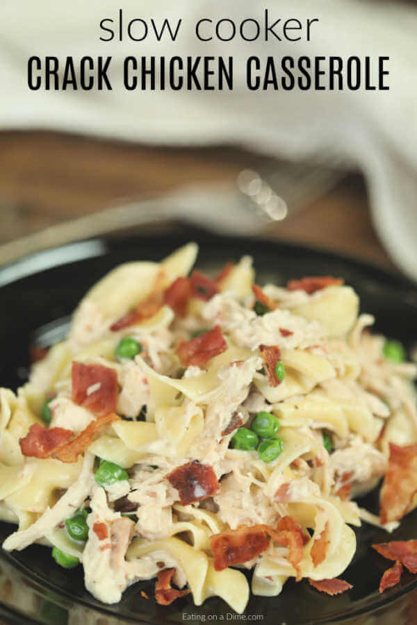 Crack Chicken Casserole
 Crock Pot Chicken Casserole Recipe Crack Chicken Casserole