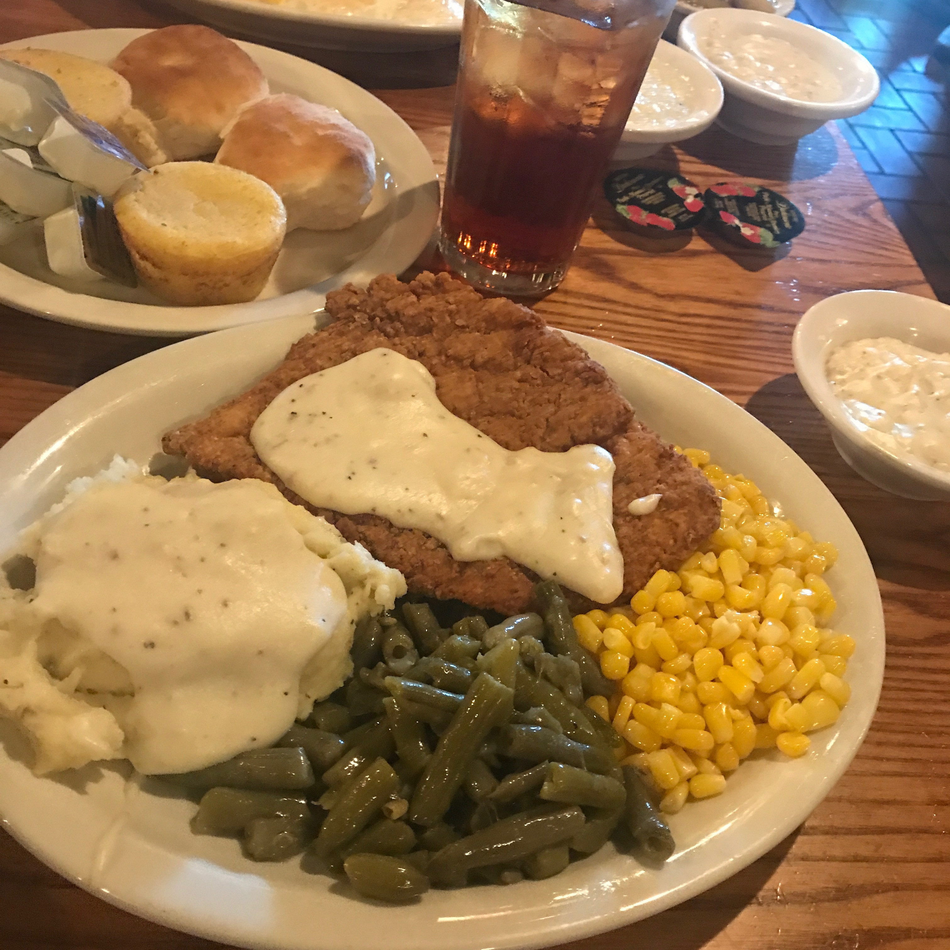 Cracker Barrel Christmas Dinner
 Cracker Barrel Vignette Karilogue