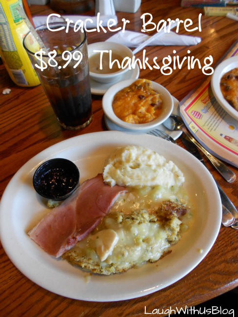 Cracker Barrell Thanksgiving Dinner
 Our Thanksgiving Dinner