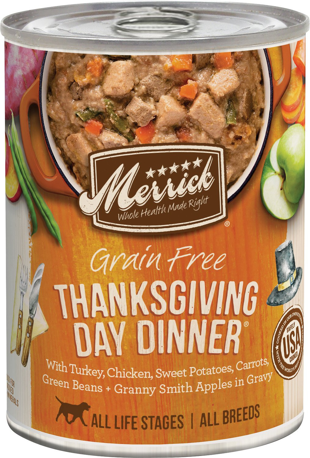 Craigs Thanksgiving Dinner In A Can
 Merrick Grain Free Thanksgiving Day Dinner Canned Dog Food