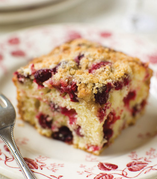 Cranberry Dessert Recipes
 Cranberry Buckle with Crumb Topping Recipe