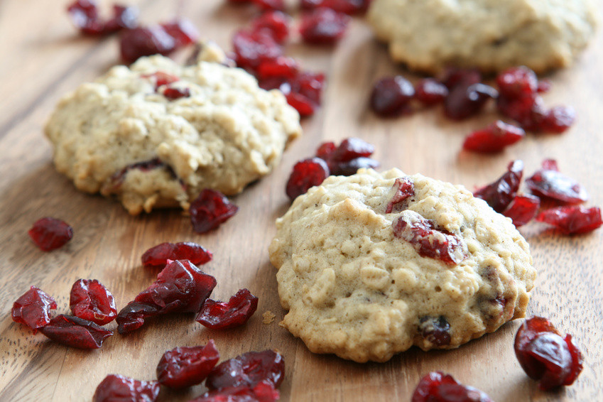 Cranberry Oatmeal Cookies
 Healthy Cranberry Oatmeal Cookies