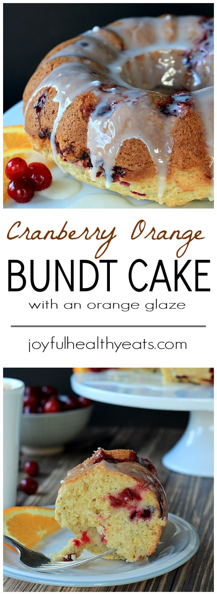 Cranberry Orange Bundt Cake
 Cranberry Orange Bundt Cake with an Orange Glaze