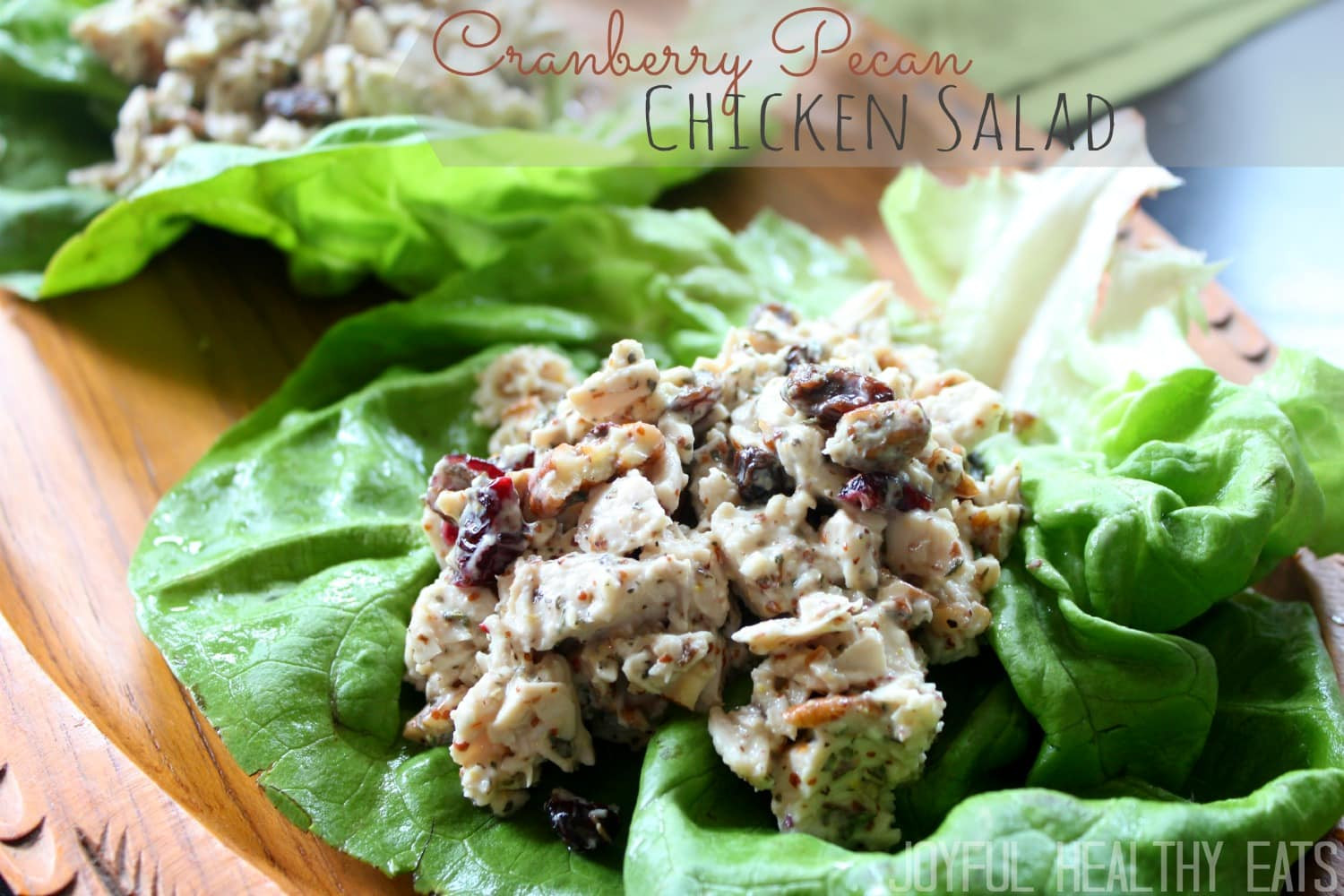 Cranberry Pecan Chicken Salad
 Cranberry Pecan Chicken Salad