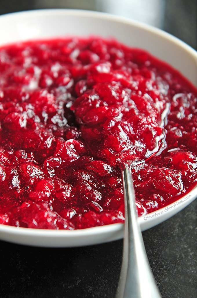 Cranberry Recipes For Thanksgiving
 Easy Homemade Cranberry Sauce Recipe