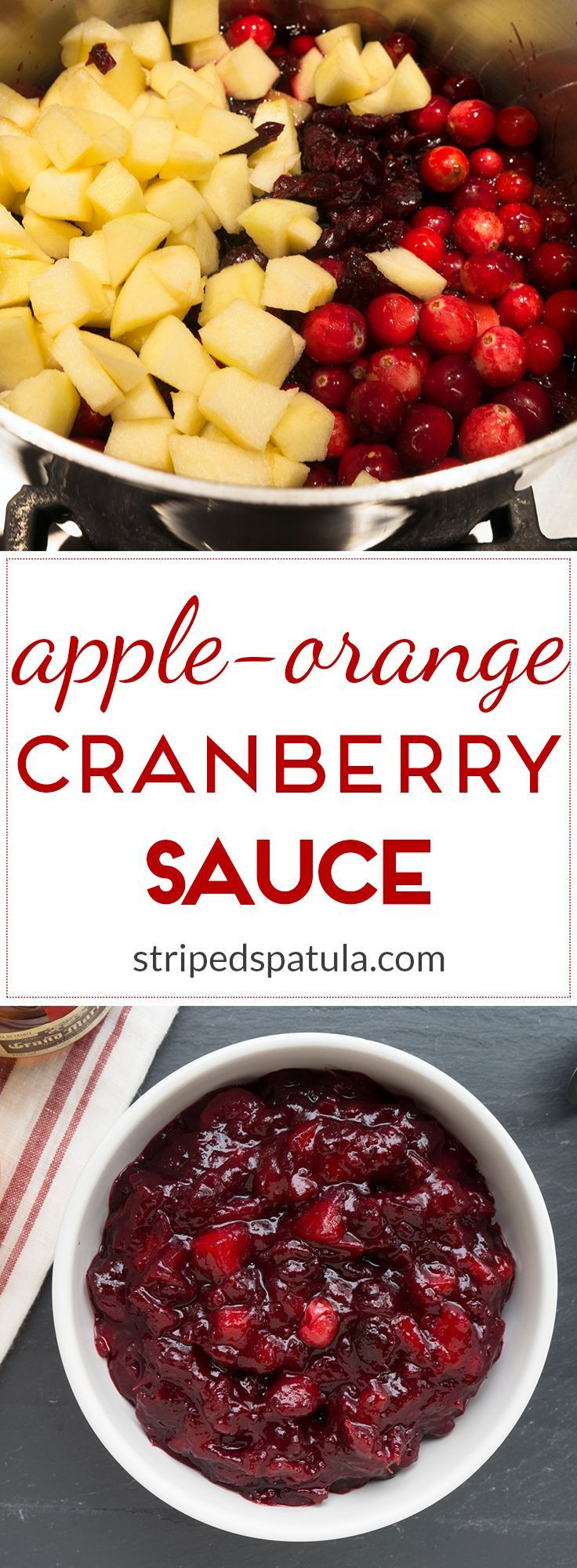 Cranberry Recipes For Thanksgiving
 Apple Orange Cranberry Sauce Recipe