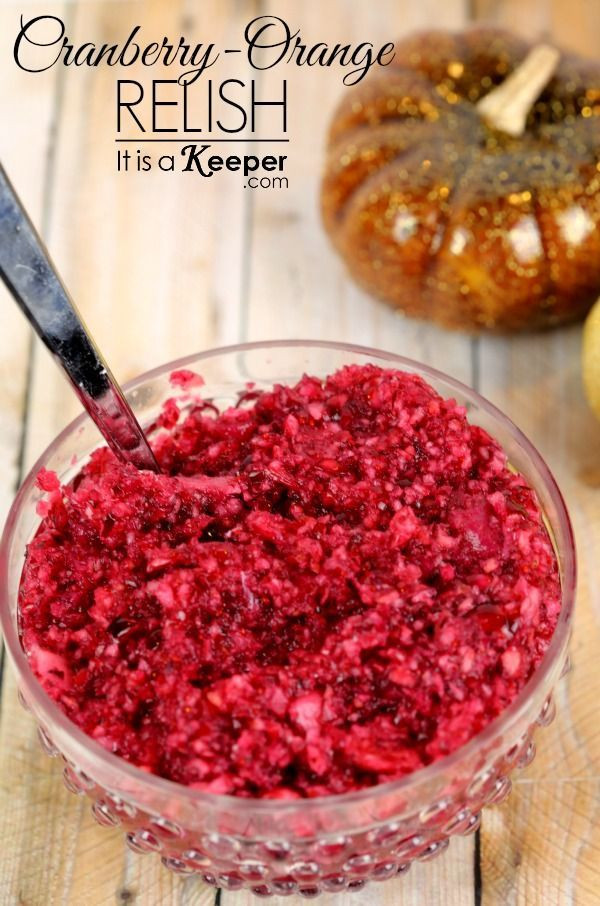 Cranberry Recipes For Thanksgiving
 25 best ideas about Cranberry Orange Relish on Pinterest