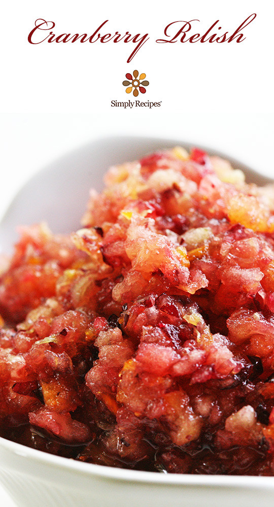 Cranberry Relish Recipes Thanksgiving
 Cranberry Relish Recipe