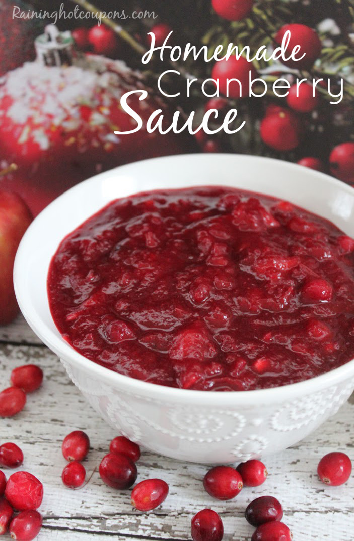 Cranberry Sauce Recipes
 Homemade Cranberry Sauce Recipe