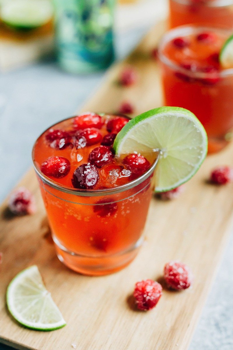 Cranberry Vodka Drinks
 Sparkling Vodka Cranberry with Lime Eating Bird Food