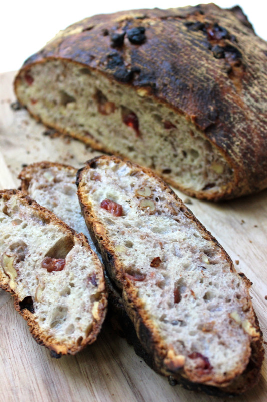 Cranberry Walnut Bread
 Crusty Cranberry Walnut Bread