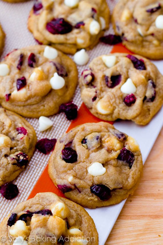 Cranberry White Chocolate Chip Cookies
 Soft Baked White Chocolate Chip Cranberry Cookies Sallys