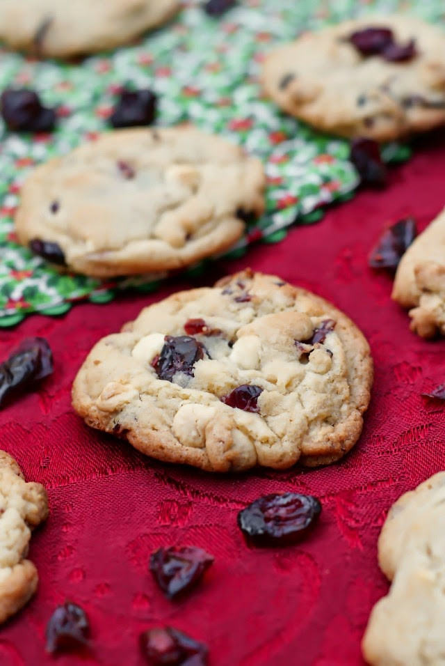 Cranberry White Chocolate Chip Cookies
 Cranberry White Chocolate Chip Cookies