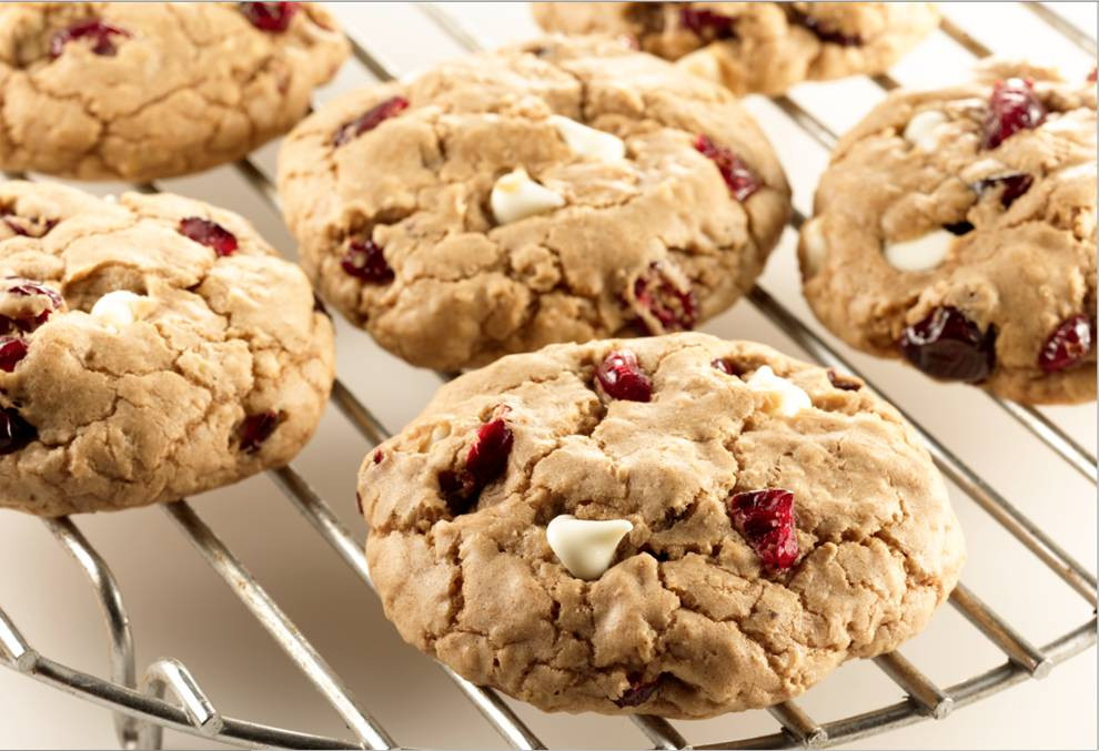 Cranberry White Chocolate Cookies
 Cranberry White Chocolate Spice Cookies