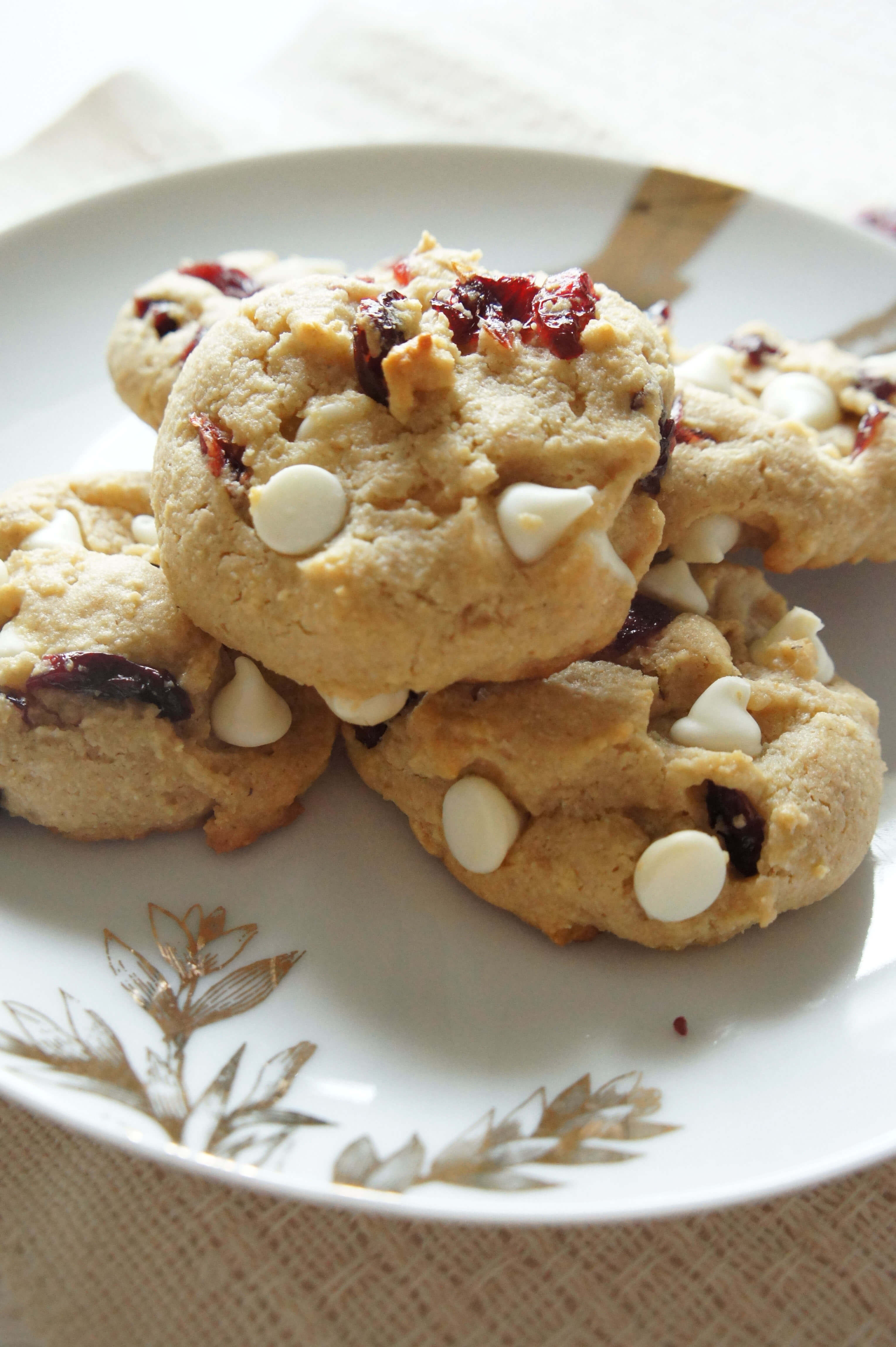 Cranberry White Chocolate Cookies
 White Chocolate Cranberry Protein Cookies Uniquely Women