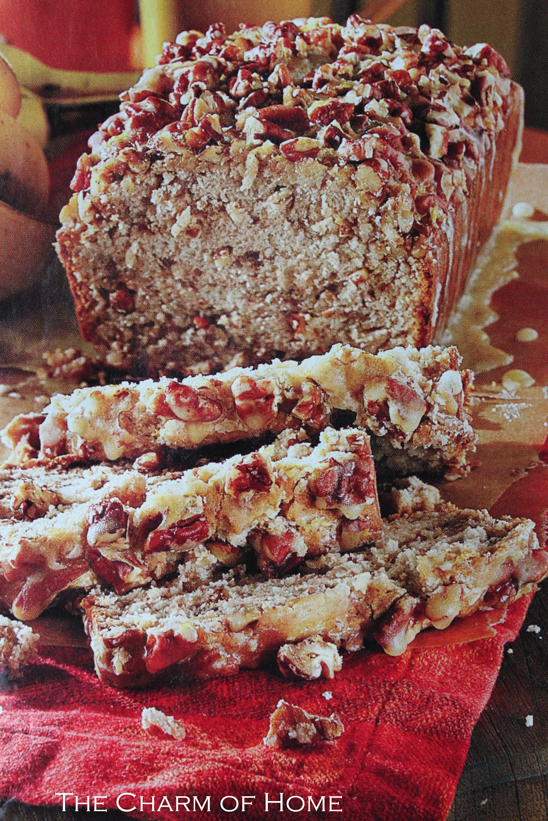 Cream Cheese Banana Nut Bread
 The Charm of Home Cream Cheese Banana Nut Bread