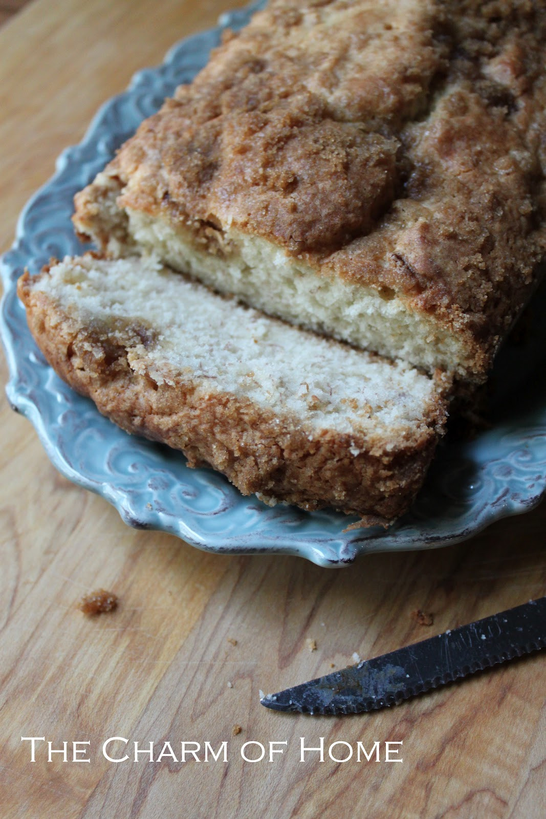 Cream Cheese Banana Nut Bread
 The Charm of Home Cream Cheese Banana Nut Bread