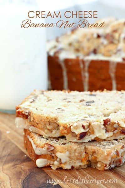 Cream Cheese Banana Nut Bread
 Cream Cheese Banana Nut Bread — Let s Dish Recipes