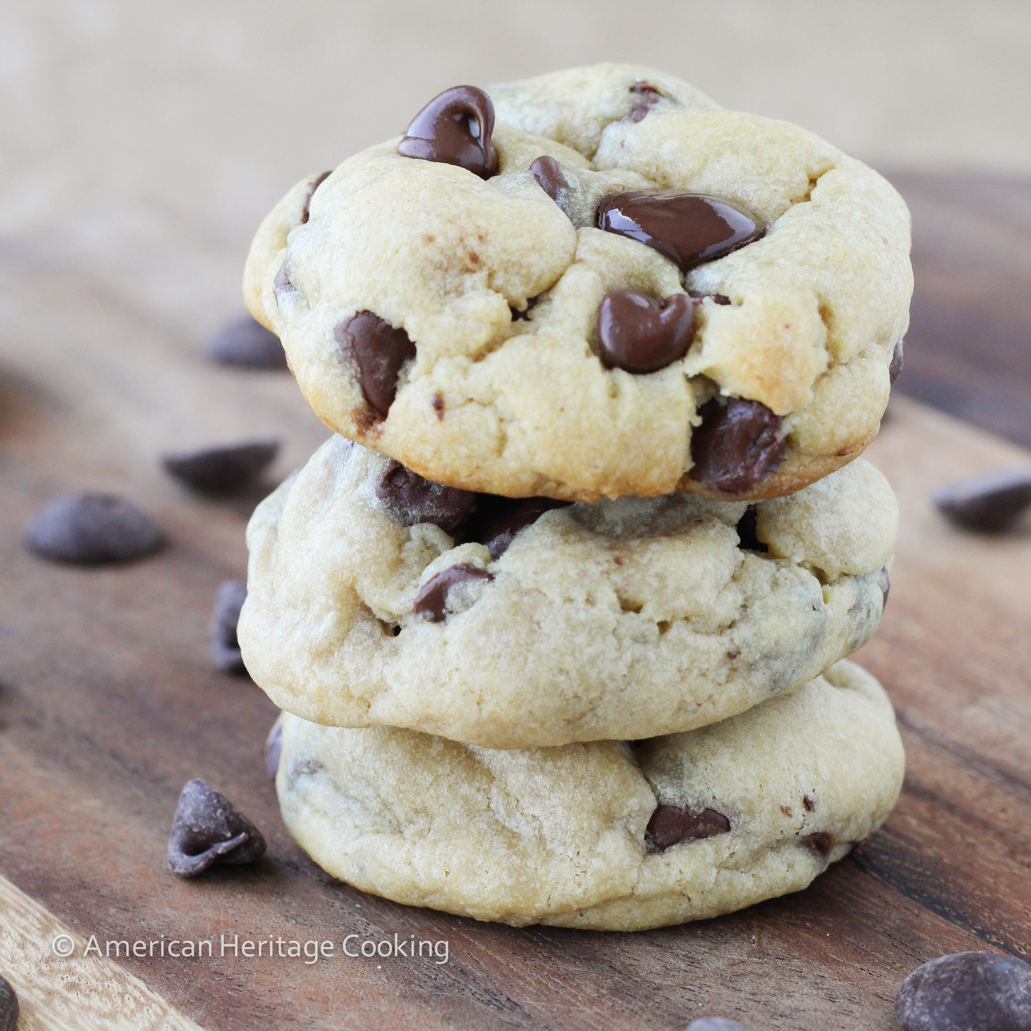 Cream Cheese Chocolate Chip Cookies
 Cream Cheese Chocolate Chip Cookies American Heritage