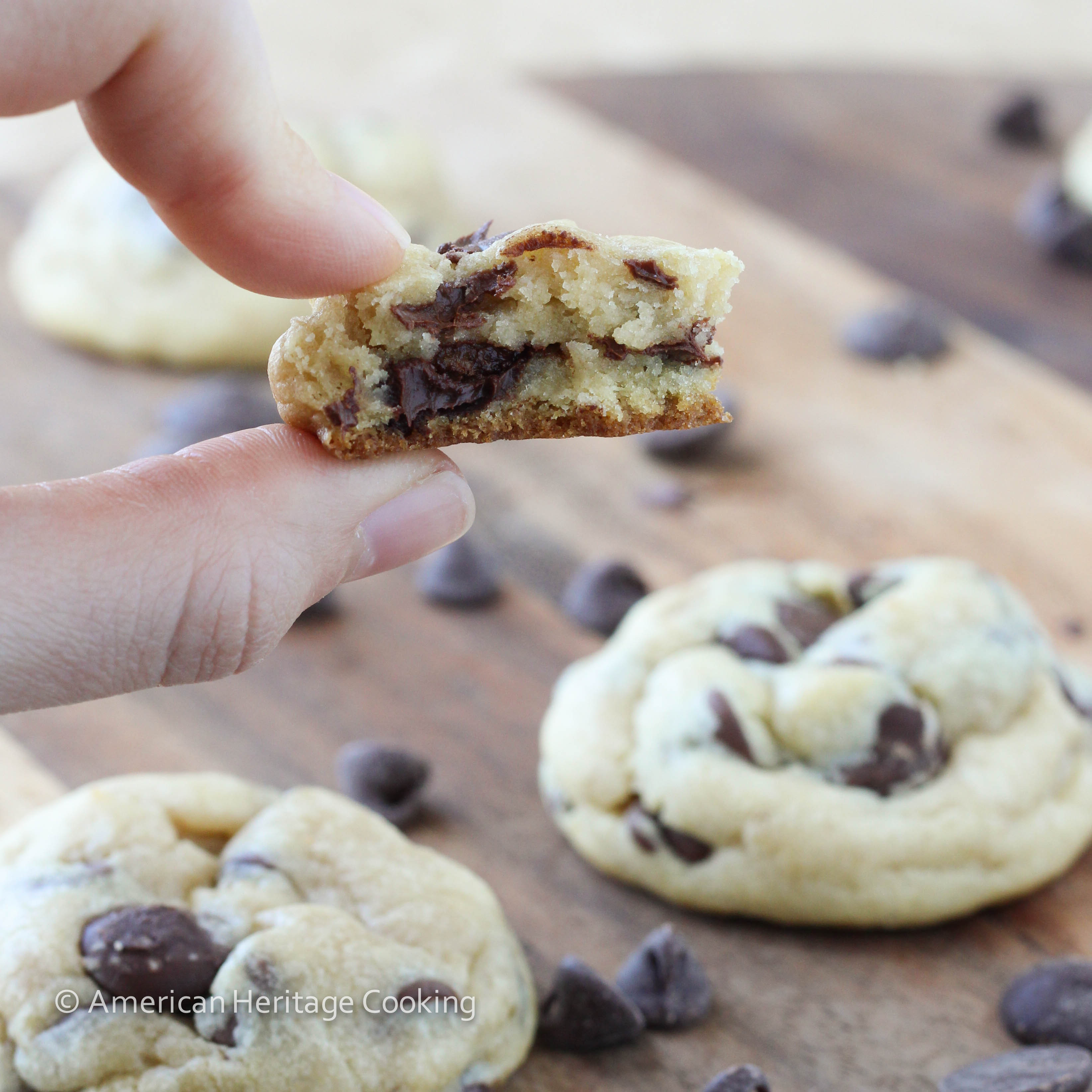 Cream Cheese Chocolate Chip Cookies
 Cream Cheese Chocolate Chip Cookies American Heritage